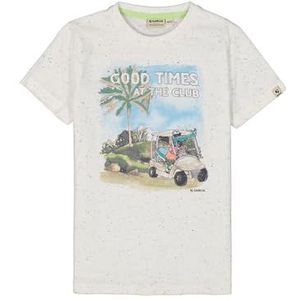 GARCIA Jongens Chest print T-shirt Wit Short mouws