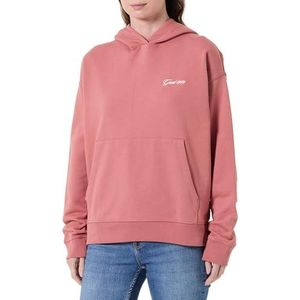 Script Graphic Hoodie, Faded Brick, XS