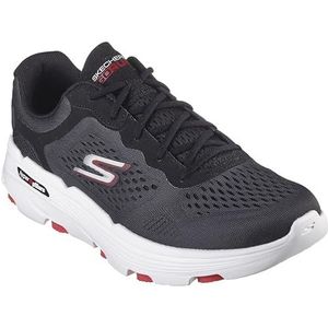 Skechers Heren GO Run 7.0 Sneakers, houtskool en zwart textiel/synthetisch, 10 UK, Houtskool en Zwart Textiel Synthetisch, 10