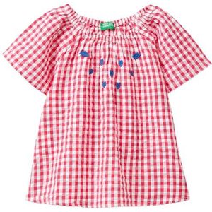 United Colors of Benetton Overhem, Rood, 104 cm