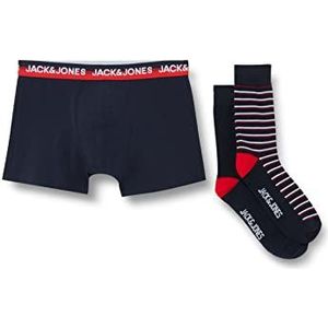JACK & JONES Heren Jacmazon Giftbox boxershorts & sokken, Navy Blazer/Pack: Navy Blazer - Navy Blazer, L
