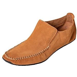 Sole Runner Dakota platte instappers voor heren, cognac, 43 EU