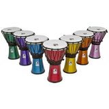 Toca Percussion ColorSound Djembe TFCDJ-7MS, Djembe-Set, 7 stuk, 7 kleuren - Djembe