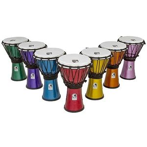 Toca Percussion ColorSound Djembe TFCDJ-7MS, Djembe-Set, 7 stuk, 7 kleuren - Djembe