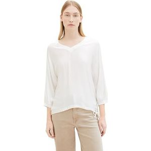 TOM TAILOR T-shirt voor dames, 10315 - Whisper White, XL