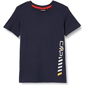CMP bedrukt T-shirt voor jongens, 100% katoen, 30d8234