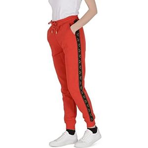 19V69 ITALIA Wit rood sportbroek voor dames, Rood, M