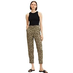 TOM TAILOR Dames Basic stoffen broek 1031727, 29962 - Abstract Dot Design, 34W / 28L