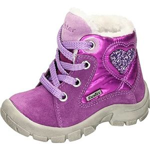 Richter Kinderschuhe Charly2 Sneeuwlaarzen voor babymeisjes, Magenta violet, 20 EU