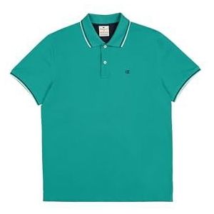 Champion Heren Legacy - Polo met borstlogo, groen (GS130), L, Groen (Gs130), L