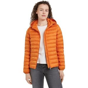 Tommy Hilfiger - LW PADDED WERELDWIJDE STREEP JAS WW0WW38927 - Puffer Jacket - Oranje