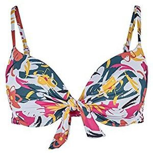 Skiny Dames cup beha Summer Breeze bikini, zomerbloemen, 70B