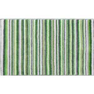 Grund 349160183 WC-sjabloon zonder uitsparing Stripes, 50 x 60 cm, groen/grijs/wit