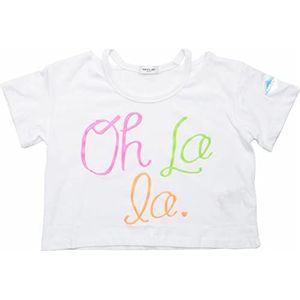 Replay Meisjes SG7512 T-shirt, 001 wit, 16A, 001, wit, 16 Jaar