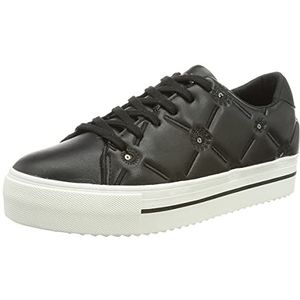 Desigual Dames Shoes_Street_Eye Tiger Sneakers, zwart, 39 EU