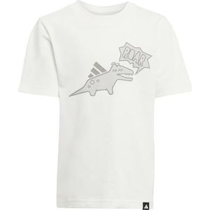 T-shirt - Offwhite - 100% Katoen - Regular Pasvorm