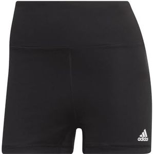 adidas Dames Yoga Essentials High-Waisted Short Leggings, Black, XS