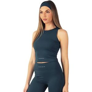 Carlheim Women's Serenita Active Collection Tank top, Blue, Medium