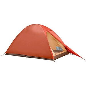 VAUDE Campo Compact 2P, 142191700 Tent voor 2 personen, eenvoudige montage, terracotta, één maat,