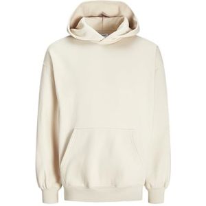 Jack & Jones - Jjeurban Edge - Sweatshirt - Lichtbeige - Heren Hoodie
