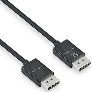 PureLink DisplayPort 1.3 kabel, 4K Ultra HD 60Hz, 21,6 GB/s bandbreedte, vergulde stekkercontacten, 1,50 m, zwart