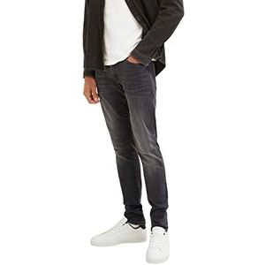 TOM TAILOR Troy slim jeans heren 1035649,10219 - Used Mid Stone Grey Denim,36W / 30L