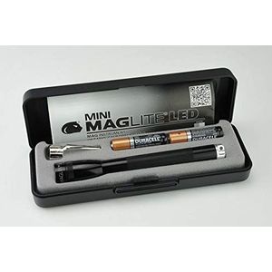 MAGLITE Mini Maglite Spectrum LED 2AAA zaklamp zwart (warm witte LED)