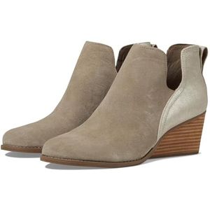 TOMS Gwen, korte dameslaarzen, Dune Suede Metallic Suede, 36 EU, Suède (Dune Suede Metallic Suede), 36 EU