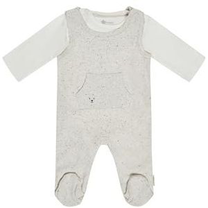 romperset gespikkeld, ecru, 44