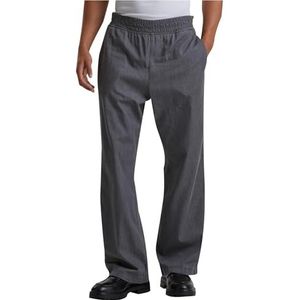 Urban Classics Herenbroek Oversized Lichtgewicht Denim Pants Midgrey XXL, Midgrey, XXL