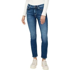 s.Oliver - Betsy Slim Fit - Jeansbroek - Blauw - Elastisch Denim, 5-Pocket-Design