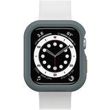 LifeProof Watch Bumper voor Apple Watch Series SE 2e & SE 1e gen/6/5/4 44mm, Schokbestendig, Valbestendig, Slanke beschermhoes voor Apple Watch, Guards Display en Edges, Duurzaam gemaakt, Lichtgrijs