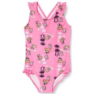NAME IT PAWPATROL zwempak voor baby's en meisjes, korte mouw, roze, maat 74/80, roze, 74/80 cm