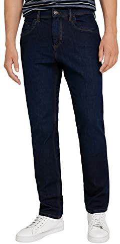 TOM TAILOR jeans heren 10622022 Josh Regular Slim, 10138 - Blauw gespoeld denim, 30W/32L