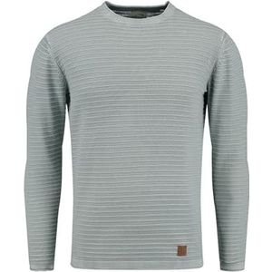 KEYLARGO Klmanuel ronde trui voor heren, Salie Green (1550), 3XL