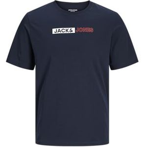 JACK&JONES JUNIOR JJEPLAYER Tee SS O-Neck NOOS JNR, navy blazer, 140 cm