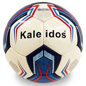 Mondo Sport Futsal Ball VICTORY R.C. KALEIDOS - Maat 4 Professional - 440 g - Wit Grijs Blauw - 13603