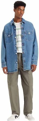 LEVIS Heren XX Cargo Straight broek, Square Deal, 25W / 34L