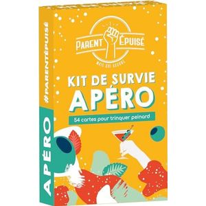 Asmodee - Funomenum - Ouder Uitverkocht: Apero Survival Kit - Bordspellen - Kaartspellen - Kinderen vanaf 4 jaar - 2 spelers - Franse versie