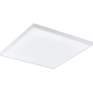 EGLO Plafondlamp Turcona-CCT, LED-paneel van metaal en kunststof in wit, lamp plafond met afstandsbediening, plafondspot dimbaar, wittinten instelbaar (warmwit - koudwit), 28,7 cm