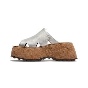 Fly London Dames CEIR280FLY Sandaal, Zilver, 5 UK, Zilver, 5 UK