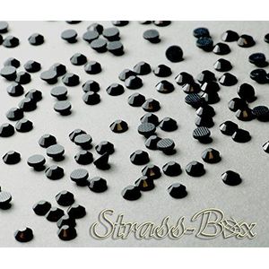 Hotfix DMC strass-steentjes JET zwart SS16 aantal naar keuze om op te strijken