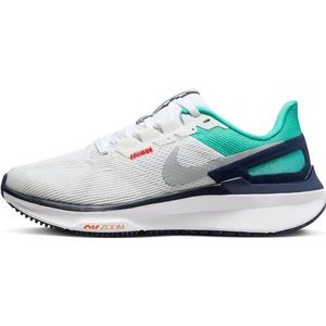 NIKE W Air Zoom Structure 25, damesonderstuk, wit/grijs (White Lt Smoke Grey Clear Jade Jade Ice), 35.5 EU