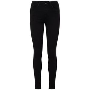 VERO MODA Jeansbroek voor dames, zwart, XXS / 28L