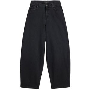 7 For All Mankind ballon thunder storm, zwart, 23W