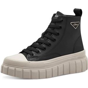 s.Oliver High 5-25233-43 Sneakers voor dames, zwart, 37 EU