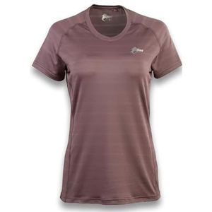 ANDE Omio T-shirt voor dames, functioneel shirt voor training en outdoor, Mauve, XL