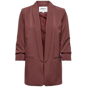 ONLY Onlelly 3/4 Life Blazer Tlr Noos Blazer dames, Sable, 34