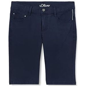 s.Oliver Bermuda voor jongens, Seattle Slim Fit, blauw 5952, 146 cm