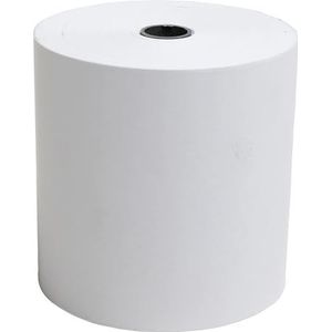 Exacompta - Ref. 44832E - pak van 5 spoelen voor kassabonnen 80x80mm - 90m - 1 thermische laag 48g/m² - wit